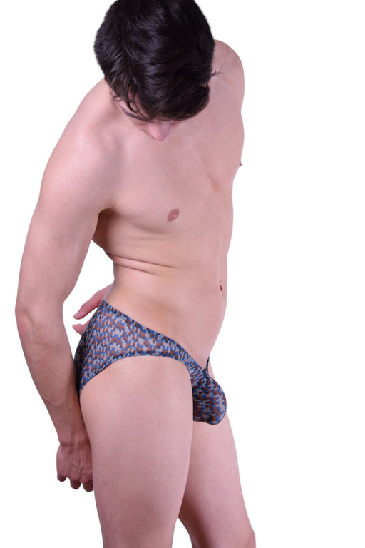 Gregg Homme Briefs Second-Skin Mini Brief No C-Ring Tan NR141003 13A - SexyMenUnderwear.com