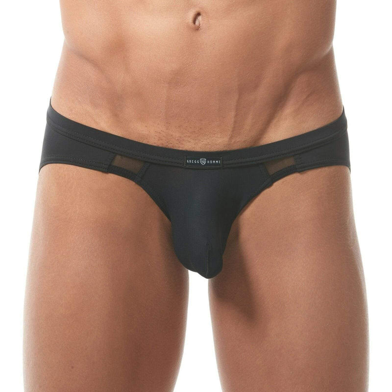 Gregg Homme Briefs Soiree Microfiber Laser-Cut Slip Homme 150103 100 - SexyMenUnderwear.com