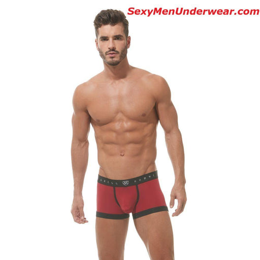 Gregg Homme Enhancement Boxer Briefs Room-Max in Red 152705 46 - SexyMenUnderwear.com