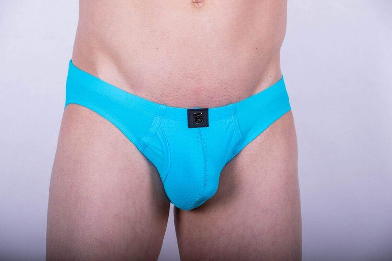 GREGG HOMME Gregg Homme Jock Drive perforated Mesh Jockstrap  Aqua 142634 166