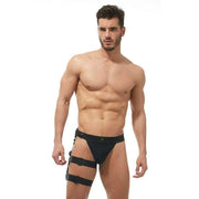 GREGG HOMME GREGG HOMME Thong Strap O-Rings Tangas Detachable Harness Black 170261 195