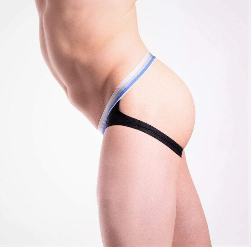 Gregg Homme Jock BEAU Mens JockStrap Black 130934 65 - SexyMenUnderwear.com