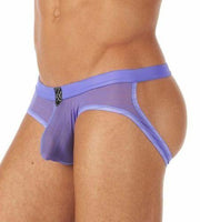 Gregg Homme Jock Showoff See-Through Fabric Jockstrap Purple 121534 103 - SexyMenUnderwear.com