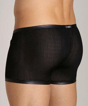 GREGG HOMME Lace Up Boxer Mesh Underwear Male 110605 162 - SexyMenUnderwear.com