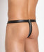 GREGG HOMME Leather-Look Thong LURE Y Strap Kinky Thongs 130504 75 - SexyMenUnderwear.com
