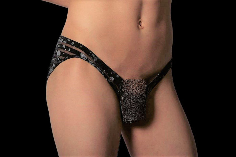 GREGG HOMME Luxury 3G Micro Low Cut brief Silver 1931 12 - SexyMenUnderwear.com