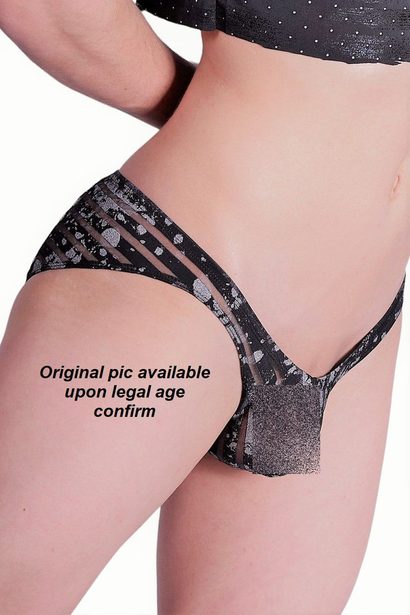 GREGG HOMME Luxury 3G Micro Low Cut brief Silver 1931 12 - SexyMenUnderwear.com