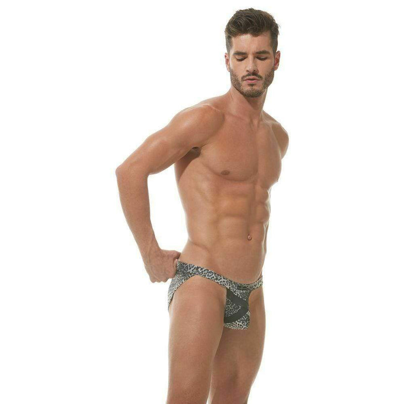 Gregg Homme Mens Brief Captive Elegant Underwear Slips Grey 162303 45 - SexyMenUnderwear.com