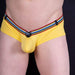 Gregg Homme Mini Boxer Brief Lover-Boy C-Ring Yellow 122105 168 - SexyMenUnderwear.com