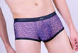 Gregg Homme Mini Boxer Second skin Purple 143005 14 - SexyMenUnderwear.com