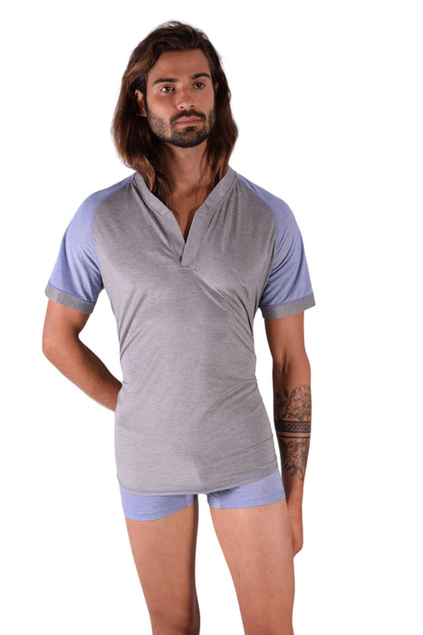 Gregg Homme Modal Lounge 2 piece Kit T-Shirt Medium + Boxer Small MX6 - SexyMenUnderwear.com
