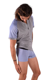 Gregg Homme Modal Lounge 2 piece Kit T-Shirt Medium + Boxer Small MX6 - SexyMenUnderwear.com