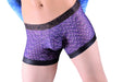Gregg Homme Second Skin Boxer Trunk Purple 141005 16 - SexyMenUnderwear.com
