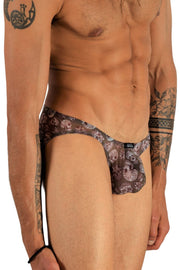 Gregg Homme SKULL Mens mini Briefs Slip C-ring 03 23b - SexyMenUnderwear.com