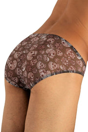 Gregg Homme SKULL Mens mini Briefs Slip C-ring 03 23b - SexyMenUnderwear.com