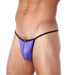 Gregg Homme String Boytoy Silky-Spandex Fabric Strings Purple 95014 157 - SexyMenUnderwear.com