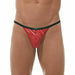 Gregg Homme String Hookt Detachable Mens G-Strings Red 162214 129 - SexyMenUnderwear.com