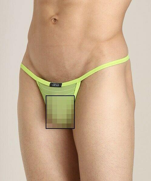 Gregg Homme String Showoff G-String Lime 121514 105 - SexyMenUnderwear.com