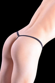 Gregg Homme String Soiree Microfiber Mesh G-String Black 150114 92B - SexyMenUnderwear.com