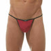 Gregg Homme String Voyeur Liquid Touch Red 100614 40 - SexyMenUnderwear.com
