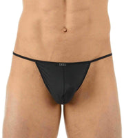Gregg Homme Strings Beau Mens G-string Pouch Black 130914 65 - SexyMenUnderwear.com