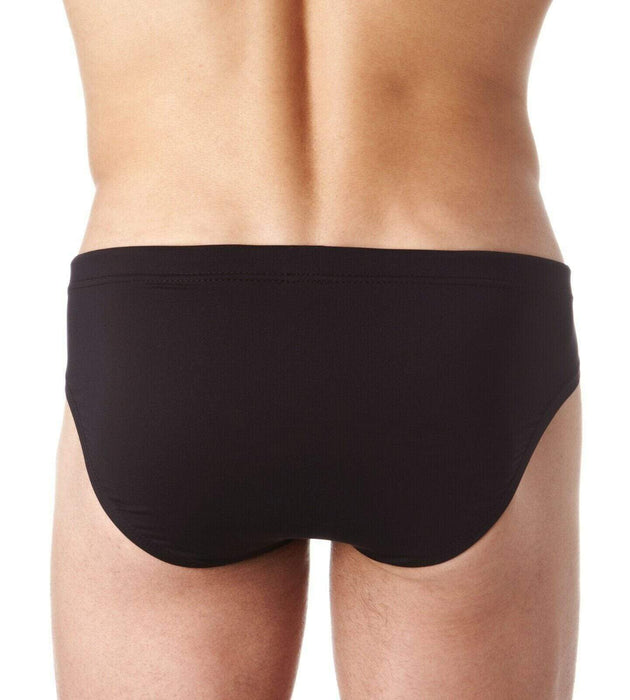 Gregg Homme Swimwear Ocean Swim-Briefs Quick Dry Swimsuit Black 100335 137 - SexyMenUnderwear.com
