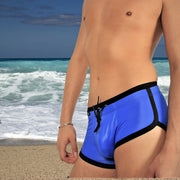 Gregg Homme Swimwear Retro Boytoy Swim-Short Royal 100435 140 - SexyMenUnderwear.com