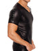 Gregg Homme T-Shirt Party Like a “Rockstar” Ruber-Look Shirts 110007 GT1 - SexyMenUnderwear.com