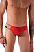 Gregg Homme Thong Cocky Asymmetric Tanga Metal Chains Red 120504 134 - SexyMenUnderwear.com
