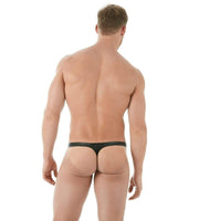 Gregg Homme Thong Player Real Leather Tangas Black 143104 6 - SexyMenUnderwear.com
