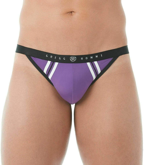 Gregg Homme Thong Push Up 2.0 Padded Underwear Tangas Purple 142504 117 - SexyMenUnderwear.com