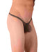 Gregg Homme Thong STRIP Sheer Olive R148004 29 - SexyMenUnderwear.com