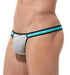Gregg Homme Thong Super-Ero Tangas Bold Color Blue and Silver 160304 97 - SexyMenUnderwear.com