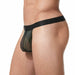 GREGG HOMME Thong Temptation Transparent Sexy-Mesh Khaki 152104 106 - SexyMenUnderwear.com
