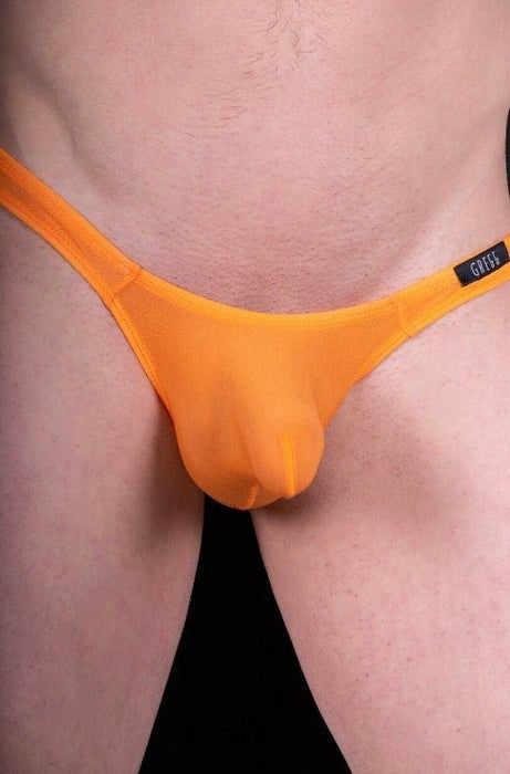 Gregg Homme Thong Torridz Fashion Undergear Silky Fabric Orange 87404 22 - SexyMenUnderwear.com