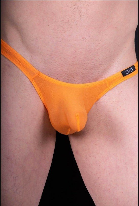Gregg Homme Thong Torridz Fashion Undergear Silky Fabric Orange 87404 22 - SexyMenUnderwear.com