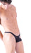 Gregg Homme Thong Torridz Silky HyperStretch Fabric Black 87404 25 - SexyMenUnderwear.com
