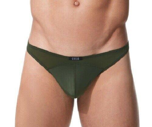Gregg Homme Thong Wonder Total Comfort String Khaki 96104 34 - SexyMenUnderwear.com