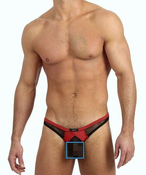 Gregg Homme Thong X-Rated Maximizer Support Tangas Red 85004 126 - SexyMenUnderwear.com
