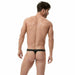 Gregg Homme Thongs Encore Soft And Stretchy Thong Black 160604 115 - SexyMenUnderwear.com