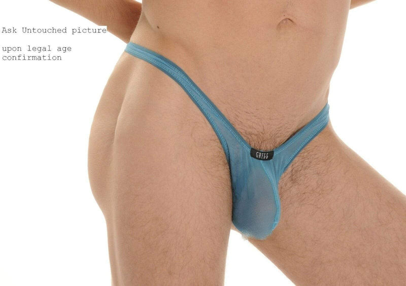 Gregg Homme Thongs Retro Kasanova Sheer Thong With C-ring 04 35T - SexyMenUnderwear.com