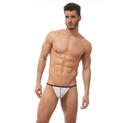 Gregg Homme Torridz Pouch C-Ring Hyper-Stretch BackLess String White 87416 - SexyMenUnderwear.com