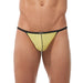 Gregg Homme Torridz Pouch C-Ring Hyper-Stretch BackLess String Yellow 87416 - SexyMenUnderwear.com
