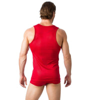 GREGG HOMME VENOM Tank Top Muscle Tank Snake-Skin Print Red 102502 4 - SexyMenUnderwear.com