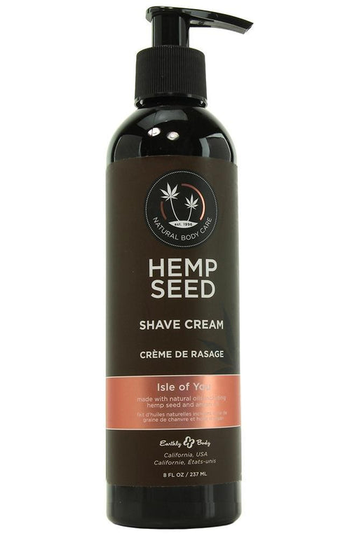 Hemp Seed Shaving Cream 100% Vegan Isle of You Natural Oil 8oz /237ml Lui1 - SexyMenUnderwear.com