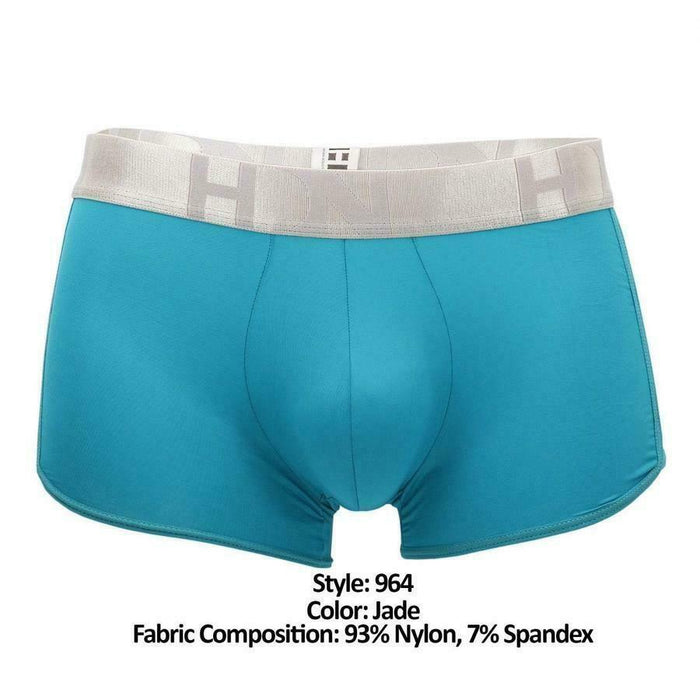 Hidden Boxer Mesh Trunks Stretch Microfiber JADE 964 1 - SexyMenUnderwear.com