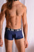 HIDDEN Boxer Trunk Mesh Boxer Stretchy Navy 964 1 - SexyMenUnderwear.com