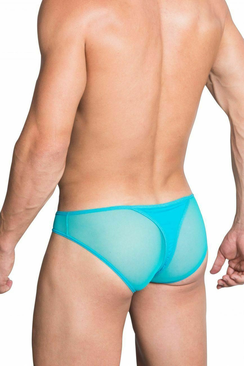 Hidden Sexy Thongs/Slip O-Ring Pouch Microfibre Mesh JADE 960 9 - SexyMenUnderwear.com