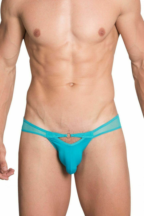 Hidden Sexy Thongs/Slip O-Ring Pouch Microfibre Mesh JADE 960 9 - SexyMenUnderwear.com