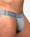 ICON Brief TEAMM8 Micro-Modal Quick Dry Fabric Sexy Slip Briefs Grey 9 - SexyMenUnderwear.com